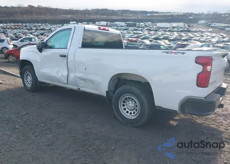 2021 Chevrolet Silverado 1500 4Wd Long Bed Wt from USA, damaged, VIN 3GCNYAEK7MG295422
